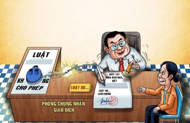 Luật sư làm chứng mua bán nhà đất?